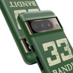 Handsome Harry 33 Bandit Distressed Racing Number Tough Phone Case Cover