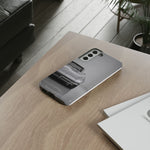 Silver Corvette Art Phone Case, C2 Sting Ray Classic Sports Cover