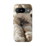 Ragdoll Kitten Sunbeam Phone Case Cute Kitten Aesthetic Gift