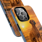 Rhodesian Ridgeback African Savanna Art Tough Phone Case