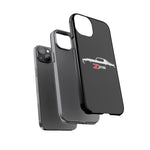 1970 Camaro Z28 White Silhouette Tough Phone Case Cover Gift