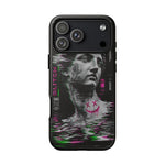VHS Glitch Retro Art Tough Phone Case