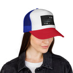 1966 Chevy C10 Trucker Cap Hat | American Flag C10 Pickup Mesh Snapback