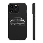 1969 Camaro Black Restomod Front Tough Phone Case Cover Gift