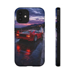 F40 Legendary Supercar Prancing Red Speed Art Tough Phone Case