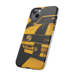 Z28 Yellow Camaro Retro Poster Tough Phone Case