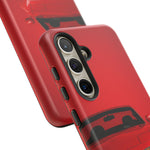 Red Miata Phone Case, NA MX5 90s JDM Roadster Tough Cover