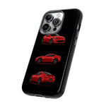 Red 370Z Sports Coupe Tough Phone Case for JDM Enthusiasts