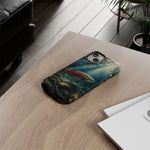 Salmon River Fishing Phone Case, Sunlit Current Cover