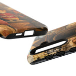 Corgi Royal Guard phone case | Cute British corgi soldier illustration