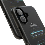 1961 Galaxie Classic Car Phone Case | Vintage Automotive Illustration