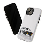White AE86 Phone Case, JDM Drift Icon Tough Cover