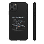 Black S2000 Roadster Collage JDM Tough Phone Case Cover Gift