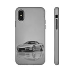 Silver NSX Phone Case, JDM Supercar Tough Cover