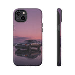 Sunset Skyline GT-R R32 phone case | car reflection, purple dusk