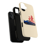 R34 Skyline Red Kanji Minimal Tough Phone Case