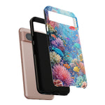 Underwater Coral Reef Phone Case | Colorful Tropical Fish Ocean Scene