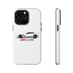 White C7 Z06 Phone Case for Chevy Vette Fans, Tough Cover
