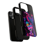Neon Parrot Cocktails phone case | Tough Cases