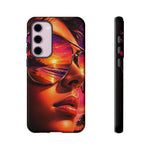 Sunset Reflection Sunglasses Retrowave 80s phone case