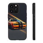 Challenger Widebody Orange Muscle Art Tough Phone Case