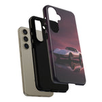 Soft White C3 Corvette Mauve Sky Phone Case