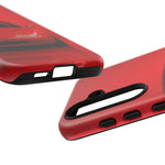 Red Miata Phone Case, NA MX5 90s JDM Roadster Tough Cover