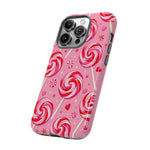 Candy Swirl Lollipop Art Tough Phone Case