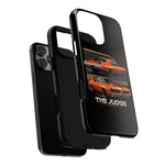 1969 GTO Judge Orange Muscle Car Tough Phone Case Cover Gift