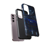 Skyline GT-R R34 Bayside Blue Tokyo Night Art Tough Phone Case