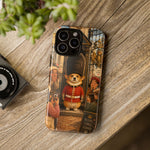 Corgi Royal Guard phone case | Cute British corgi soldier illustration
