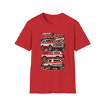 1972 GMC Jimmy SUV Retro Stack T-Shirt — Vintage Off-Road 4x4 Truck Tee
