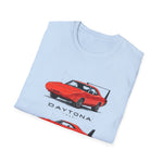 1969 Daytona Illustration T-Shirt | Vintage Muscle Car Trio Tee