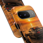Sunset Skyline R32 on Pier phone case | Tough Covers