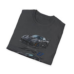 2019 C7 ZR1 Corvette Illustration T-Shirt | Sports Car Racing Graphic