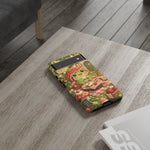 Cute Kawaii Frog Phone Case Strawberry Picnic Tough Cover Gift Art