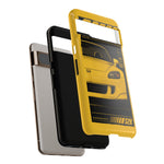 S2000 Spa Yellow Retro 90s JDM Car Tough Phone Case