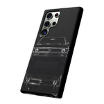 1970 Nova SS Phone Case Black, Classic Muscle Car Cover, Guys Gift