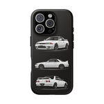 R32 Skyline Phone Case White, Three-View Vector Cover, Gift GTR Fans