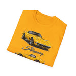 Yellow 1969 Corvette Stingray T-Shirt | Classic C3 Muscle Car Tee