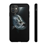 Tarpon Fishing Phone Case, Saltwater Portrait Black Cover, Gift