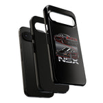 NSX Dual View Black Red JDM Sports Car Tough Phone Case Gift