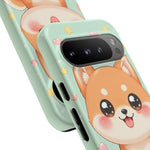Shiba Inu Kawaii Chibi Smile Pet Dog Art Tough Phone Case