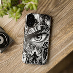 Manga Speed Lines Art Tough Phone Case