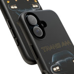 Dark 1998 Trans Am Front View Muscle Car Tough Phone Case Gift