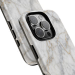 White Marble Pattern Phone Case | Tough Cover