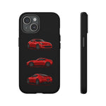 Red 370Z Sports Coupe Tough Phone Case for JDM Enthusiasts