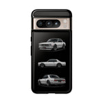 Silver Hakosuka Skyline Classic Sports Car Tough Phone Case for JDM Fans