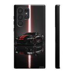 Camaro ZL1 Phone Case, Black Red Racing Stripe Studio Cover, Gift