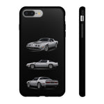 Silver Trans Am Classic Muscle Car Phone Case Tough Multi View Print